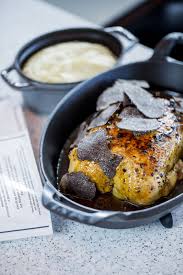 Poulet Fermier A La Truffe Noire En Crapaudine Pommes Puree Chez Champeaux Recettes De Cuisine Alimentation Photographie Culinaire
