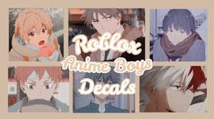 Roblox | bloxburg/royale high aesthetic anime boy decals. Roblox Bloxburg X Royale High Aesthetic Anime Boys Decals Ids Youtube