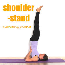 How To Do Shoulder Stand Sarvangasana Yoga Poses Step By Step