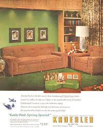 Lifespaces (j) (by kroehler) select for comparison. Kroehler Furniture Living Room 1954 Mad Men Art Vintage Ad Art Collection