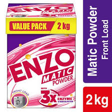 What are enzymes in biological washing powder? Enzo Matic Front Load Detergent Powder 2 Kg Jiomart