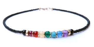 Check spelling or type a new query. Handmade Chakra Ankle Bracelet 14k Gf Genuine Gemstone Beaded Anklet