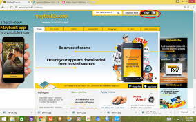 Langkah pertama daftar maybank2u, register nombor telefon Mb2u Login Tutorial Cara Buat Maybank2u Secara Online 2020 Infosantai