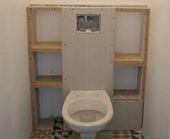 Ses principales caractéristiques de choix reposent sur : Fabriquer Facilement Un Habillage De Wc Suspendu