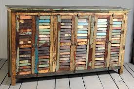 Mary Rose Upcycled 6 Door Sideboard Eat Recycled Wood Furniture Reclaimed Wood Wine Rack Reclaimed Wood Sideboard