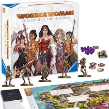 A true story of love, spies, and the unlikely heroine who outwitted america's enemies fagone, jason on amazon.com. Amazon Com Ravensburger Wonder Woman Challenge Of The Amazons Strategy Game For Ages 10 Up Model 60001841 Toys Games