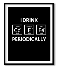 Brownlee has the details over at boing boing gadgets. Coffee Periodic Table Framed Wall Art Wall Decor Paintings Wall Coverings Decals More