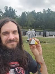 What are the coordinates of the rumored civil war cemetery near Springfield?