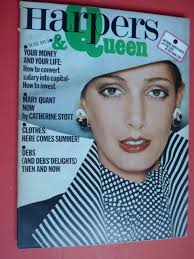 HARPERS BAZAAR MAGAZINE March 1973 Michael York Hildegard Neil Andre Queen  UK $139.51