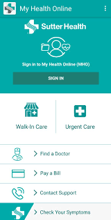 Sign up for text reminders. Sutter Health My Health Online For Android Apk Download
