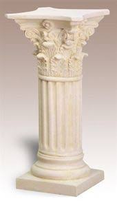 Fluted Corinthian Dining Table Base 28 75h Dining Table Bases Table Base Glass Table Decor