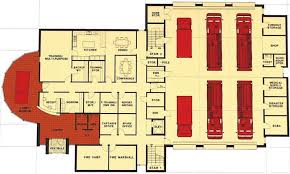 First Floor Plan Fire Station Floor Plan Design Fire Station Number