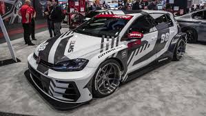 2018 Sema Show Mega Photo Gallery Customized To The Max Car Vw Golf Racing Car Design