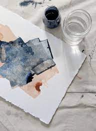 Acrylic paints are water soluble, so it just takes water to thin them. On Thinning Acrylics E H Sherman