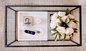 Apartment, bedroom, ceiling, chair, contemporary, country, country home, country house, family, furniture, home, house, indoors, inside, interior, interior design, lamp, living room, luxury, room, seat. How To Style A Coffee Table The Everygirl