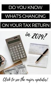 14 Tax Updates Everyone Needs To Know For 2019 Love Love Love Tax Deductions List Tax Deductions Tax Checklist