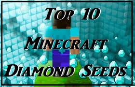 Diamonds in a canyon (image credits: Top 10 Minecraft Best Diamond Seeds Gamers Decide