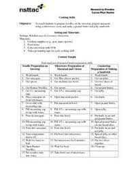 Cooking Skills Special Education 9th 12th Grade Lesson Plan Special Education Lesson Plans Education Lesson Plans Special Education