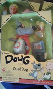 DISNEY'S DOUG Set of 4 Action Figures Quail Man Dog Patti Skeeter toy nick 