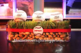 We offer items like pub tables, stools, mirrors, and clocks, so you'll be able to find just what you need. Baseball And Peanut Centerpiece On The Obsessive Crafter Party Post Sports Themed Bar Mitzvah Theobses Sports Themed Party Bar Mitzvah Baseball Theme Party