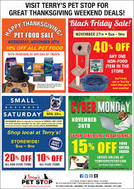Our first preference is always customer satisfaction. Small Business Saturday Deals At Terry S Pet Stop Tapinto