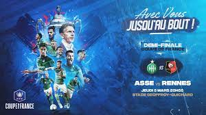 L'autre affiche impliquera un déplacement du stade rennais, tenant du titre, sur la pelouse du vainqueur du dernier quart de finale opposant épinal à. Ne Manquez Pas La Demi Finale De Coupe De France Youtube