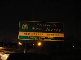 We'll be on foot but willing to travel on public transport or travel to a. Welcome To New Jersey Sign At Night Mikamikacos