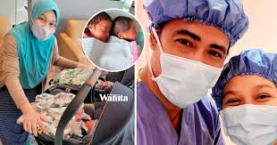 Dr halina selamat bersalin anak kembar, dr sheikh muszaphar setia di sisi! Baru Seminggu Bersalin Kembar Layanan Suami Buat Dr Halina Rasa Macam Honeymoon Mingguan Wanita
