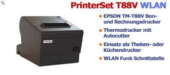 Il offre une impression rapide jusqu'à 300 mm / seconde pour le texte et les graphiques, la meilleure fiabilité de sa catégorie, de nouvelles fonctionnalités conviviales et des interfaces doubles. Posdirect Printerset Epson Tm T88v Wlan Funk Netzwerk Thermo Bondrucker