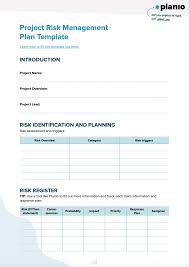 Within an assessment template, each key must be unique. 7 Steps To Write A Risk Management Plan For Your Next Project With Free Temp Planio