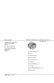 Les réunions et courses pmu du jour, consulter les partants, statistiques, cotes pmu, arrivées et rapports de la course du quinté+ et des autres courses pmu. Tome 3 Federation Internationale Des Professeurs De Francais