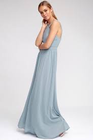 Air Of Romance Light Blue Maxi Dress Giftibly