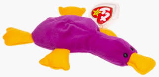Patti The Platypus Ty Beanie Baby Toptoy