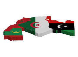 Regardez l'évènement coupe d'afrique des nations: Carte Et Drapeau Du Maroc Algerie Tunisie 3d Illustration De Vecteur Illustration Du Indicateur Islamique 145808508