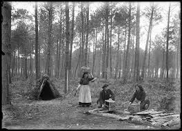 Resiniers 1918 Collection Musee D Aquitaine Tourisme En France Landes Photos Anciennes