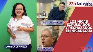X-এ 100% NOTICIAS: 🔴EnVivo| 100%Entrevistas con Lucia Pineda Ubau  🔴Invitados: Hector Rosales y Ana Quiros 🔴Tema: Los nicas expulsados y  rechazados en Nicaragua Vea Entrevista Completa⬇️⬇️⬇️⬇️⬇️⬇️⬇️  t.coBjXxwnLcdf t ...