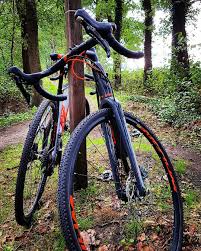 wednesday gravel ride crossracec62pro crossracetwins cubecrossrace greynorangetwins cxtwins cubeyourlife rideyourcube cubebike creative design design