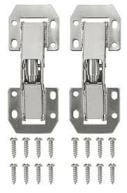 b&q nickel plated metal sprung door