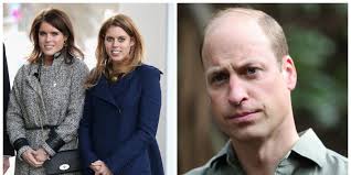 Princess Eugenie and Princess Beatrice news: Prince William 'has made it  clear where he stands'