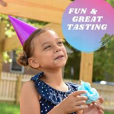 Fluffy Stuff Cotton Candy, Light Fluffy Candy Pink Blue Yellow Carnival  Cotton Candies Individually Wrapped Halloween Goodie Bag Stuffers Birthday  Holiday Party Favor& Stocking Stuffers 2.5oz- 6 Pack