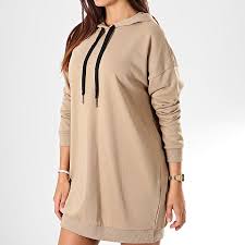 H&m vous propose une large gamme de sweats à capuche pour femme. Noisy May Robe Sweat Capuche Femme Hattie Beige Laboutiqueofficielle Com