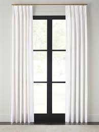Chadmade 50 w x 84 l polyester linen drapes with blackout lining pinch pleat curtain rock grey (1 panel) 4.5 out of 5 stars 469. Drapery 96 L X 23 W Pinch Pleat Wexford White Wexford White