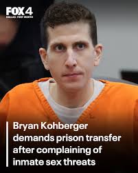 Bryan Kohberger requested the prison wing transfer after reporting graphic  threats of sex assault to prison guards.  https://www.fox4news.com/news/bryan-kohberger-prison-transfer-inmate-sex-threats