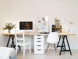 Shop home office desks, executive desks, writing desks and secretaries in many contemporary designs and finishes. 50 Most Beautiful Nordic Style Workspaces Home Office Decor Home Office Design Home Office Desks