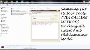 When a cell phone comes locked to a particular gsm network, you have to unlock it if you ever want to use the phone with a carrier other than the one from which you purchased it. All Samsung Frp Unlock Tool 2021 Free Download