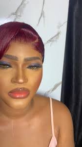 Can I be your personal makeup artist?🥰❤️ Rate this glam look💄 Makeup and  hair installation by mua✌️🥰 I'll always make sure to eat my clients makeup  ❤️❤️❤️please am very much available for