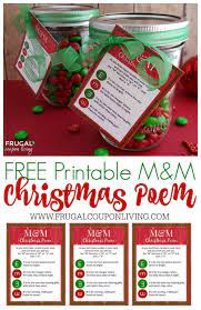 Best m&m gift ideas from m&m christmas poem printable included. M M Christmas Poem Christmas Poems Homemade Christmas Edible Christmas Gifts