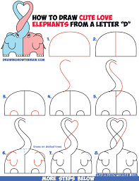 How To Draw Cute Kawaii Chibi Elephants In Love Forming A Heart With Their Trunks Step By Step Drawing Tutorial How To Draw Step By Step Drawing Tutorials Easy Pencil sketch your photo is a free online tool, where it make your photo to pencil sketch in a single click. how to draw cute kawaii chibi elephants