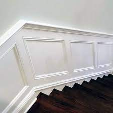 I was thinking i should make the ones on the banister side not as tall as the ones or is there a way to get it up to the correct level with the rest of the chair rail at the top of the stairs. Top 70 Best Chair Rail Ideas Molding Trim Interior Designs