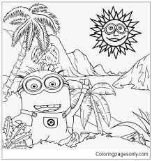 Adventure gets a whole new look this august when sunny day premieres on nickelodeon! Sunny Day Stifling Banana Plantation Of Minion Coloring Pages Cartoons Coloring Pages Coloring Pages For Kids And Adults